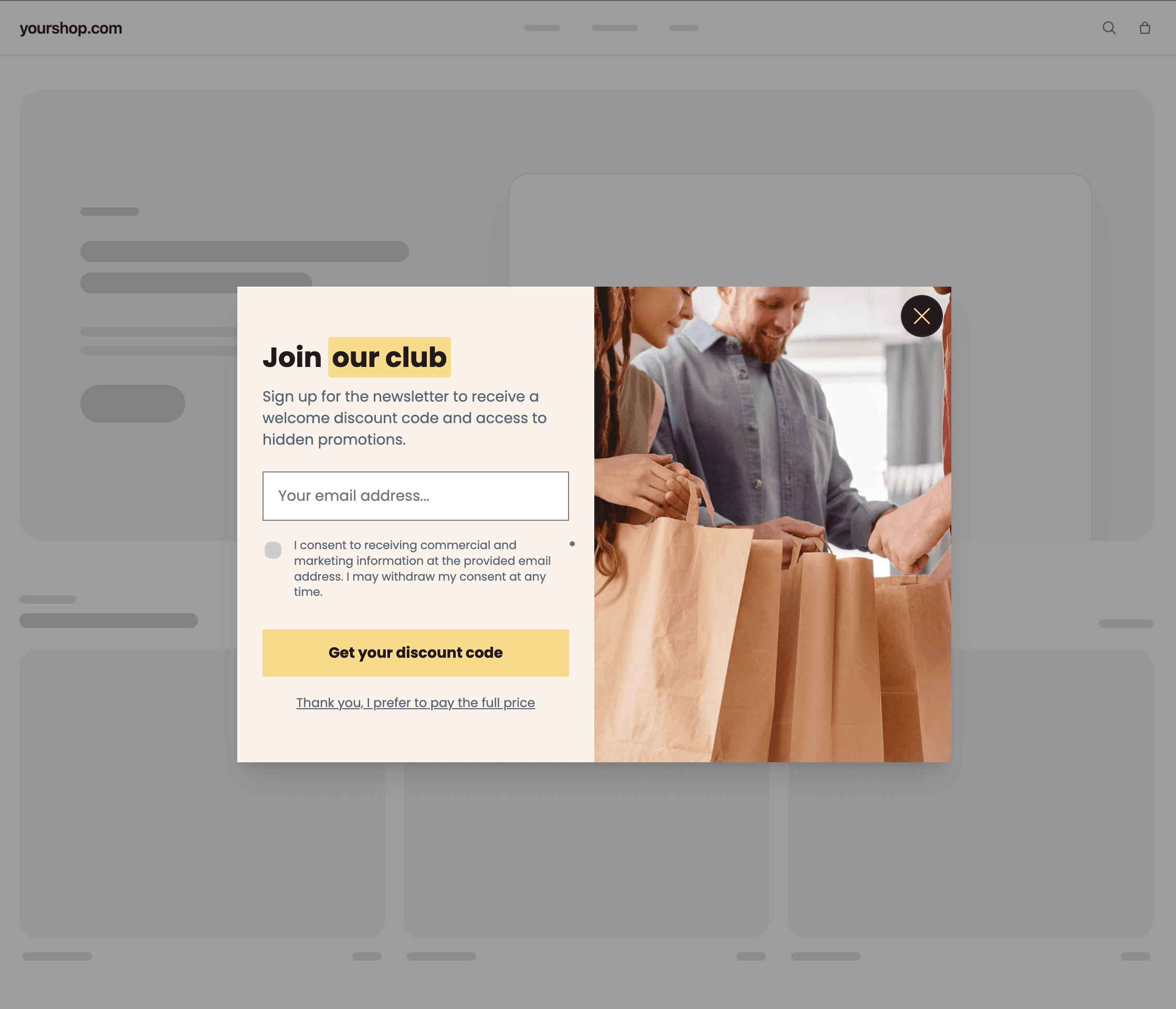 Communication design prepared by artificial intelligence in DropUI, screen 5 of 8