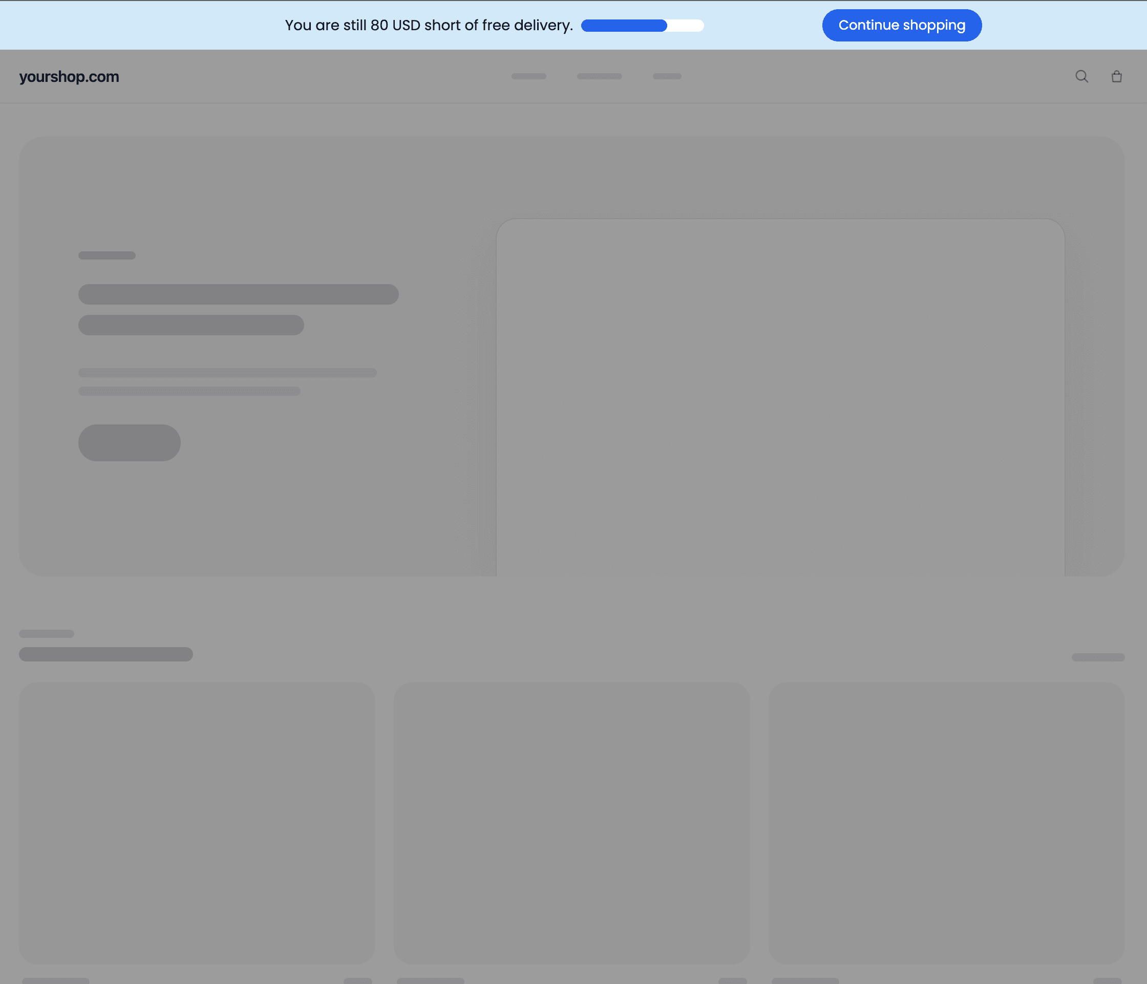 Communication design prepared by artificial intelligence in DropUI, screen 3 of 8