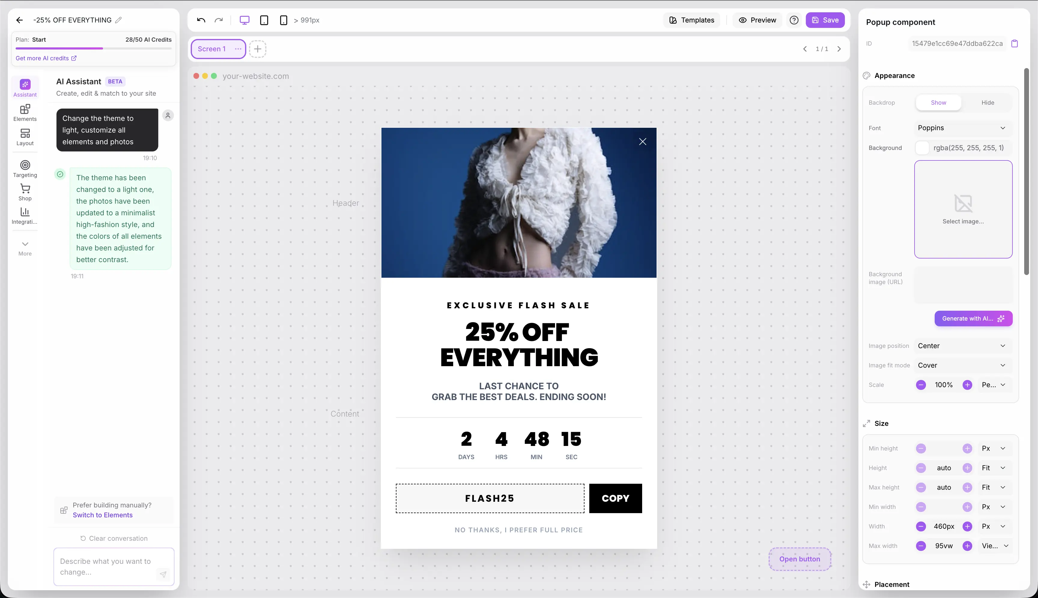 Builder - campaign creation 5